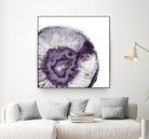 Plum Agate B by THE Studio on GIANT ART - white abstract