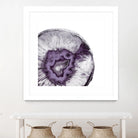 Plum Agate B by THE Studio on GIANT ART - white abstract