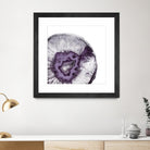 Plum Agate B by THE Studio on GIANT ART - white abstract