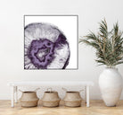 Plum Agate B by THE Studio on GIANT ART - white abstract