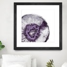 Plum Agate B by THE Studio on GIANT ART - white abstract
