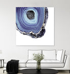 Indigo Agate C by THE Studio on GIANT ART - white abstract