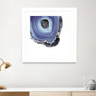 Indigo Agate C by THE Studio on GIANT ART - white abstract