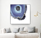 Indigo Agate C by THE Studio on GIANT ART - white abstract