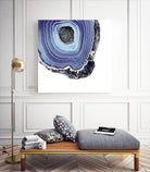 Indigo Agate C by THE Studio on GIANT ART - white abstract