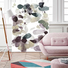 Butterfly Dance in Neutral D by Allyson Fukushima on GIANT ART - pink abstract