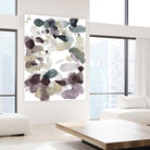 Butterfly Dance in Neutral D by Allyson Fukushima on GIANT ART - pink abstract