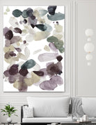 Butterfly Dance in Neutral D by Allyson Fukushima on GIANT ART - pink abstract