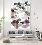 Butterfly Dance in Neutral D by Allyson Fukushima on GIANT ART - pink abstract