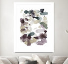 Butterfly Dance in Neutral D by Allyson Fukushima on GIANT ART - pink abstract