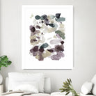 Butterfly Dance in Neutral D by Allyson Fukushima on GIANT ART - pink abstract