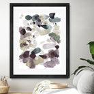 Butterfly Dance in Neutral D by Allyson Fukushima on GIANT ART - pink abstract