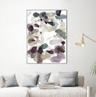Butterfly Dance in Neutral D by Allyson Fukushima on GIANT ART - pink abstract