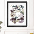 Butterfly Dance in Neutral D by Allyson Fukushima on GIANT ART - pink abstract