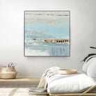 Echo 4 by KG Studio on GIANT ART - blue abstracts beach