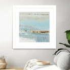 Echo 4 by KG Studio on GIANT ART - blue abstracts beach