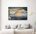 Coyotte Bluffs 1 by Robert Hansen on GIANT ART - grey landscape