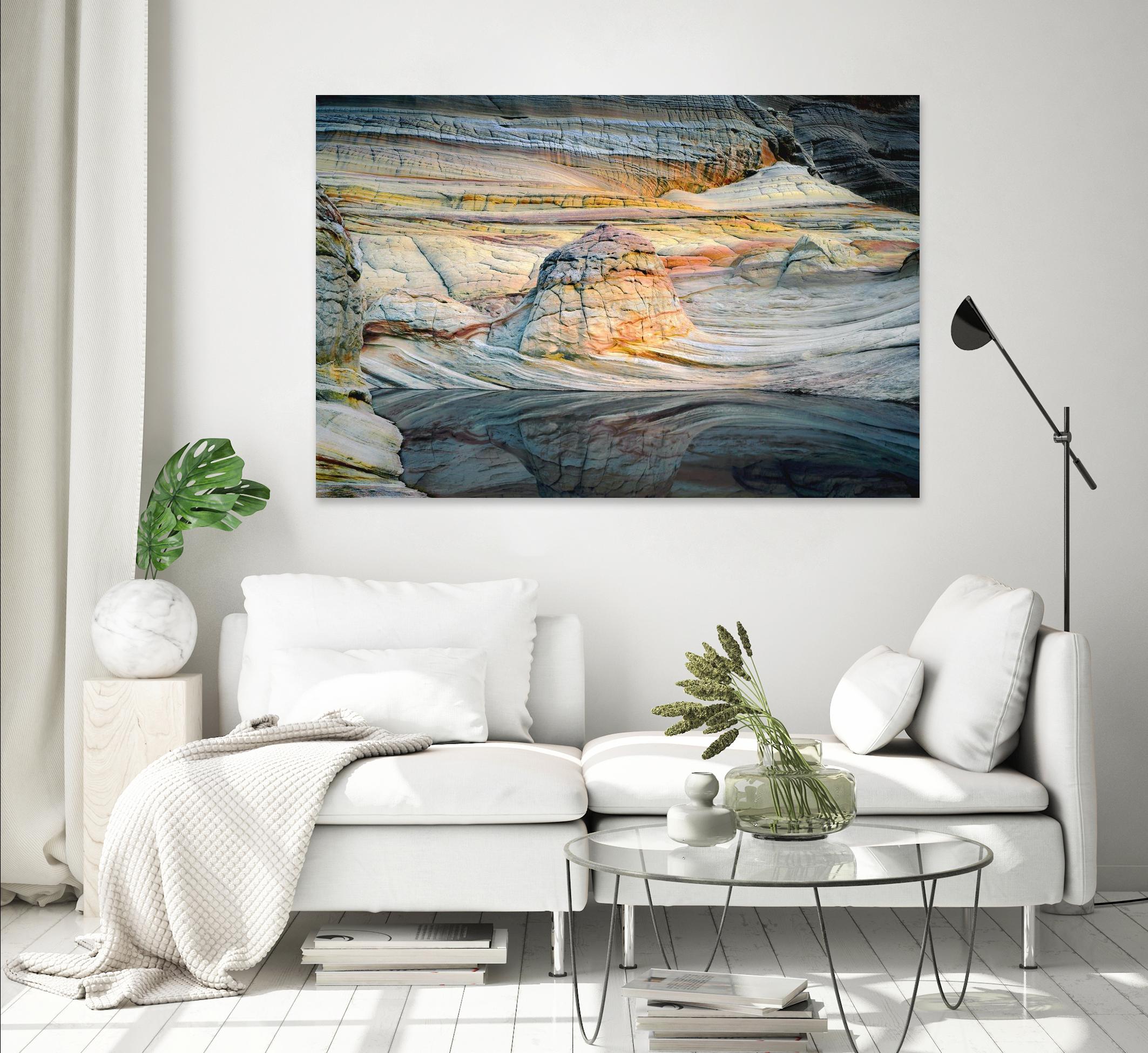 Coyotte Bluffs 1 by Robert Hansen on GIANT ART - orange landscape