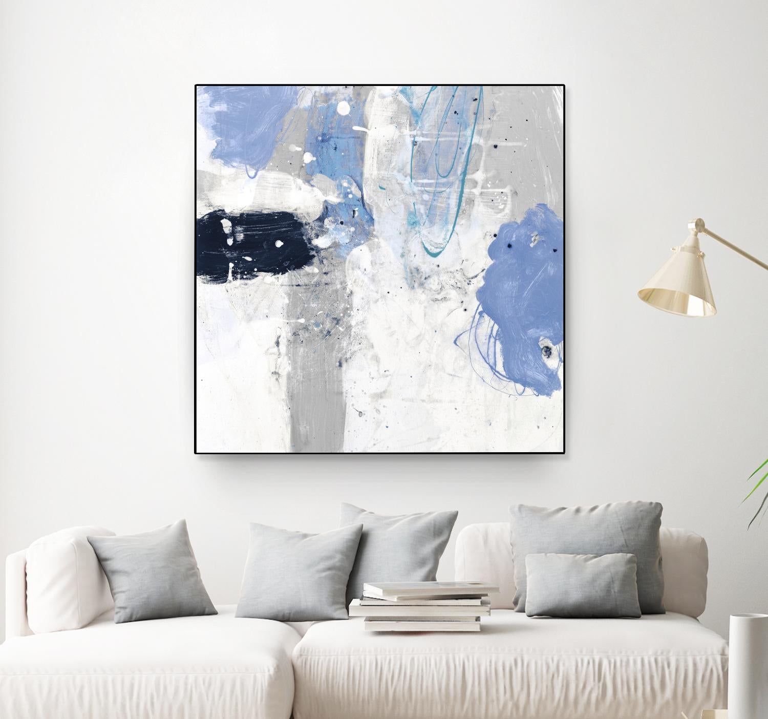 Interstellar C by JB Hall on GIANT ART - grey abstract