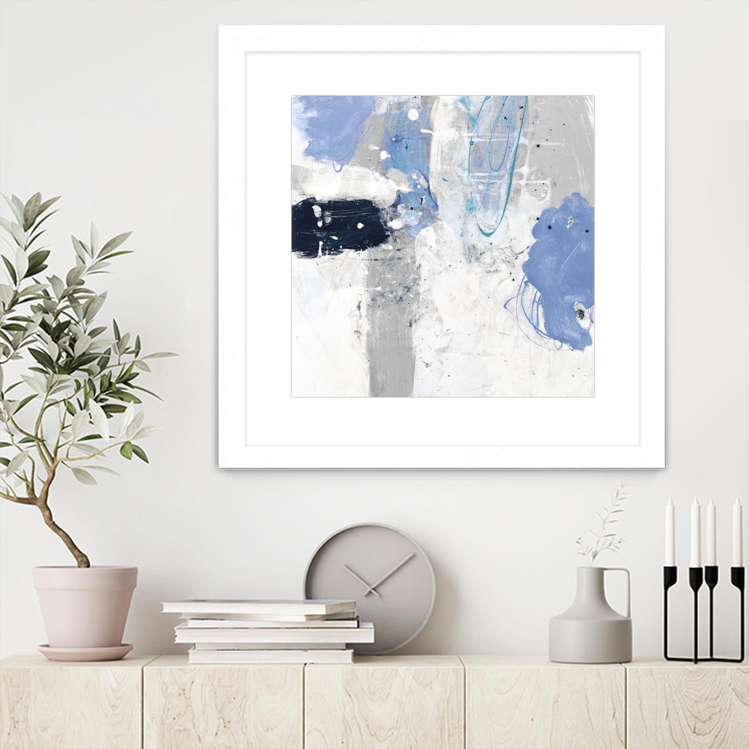 Interstellar C by JB Hall on GIANT ART - grey abstract