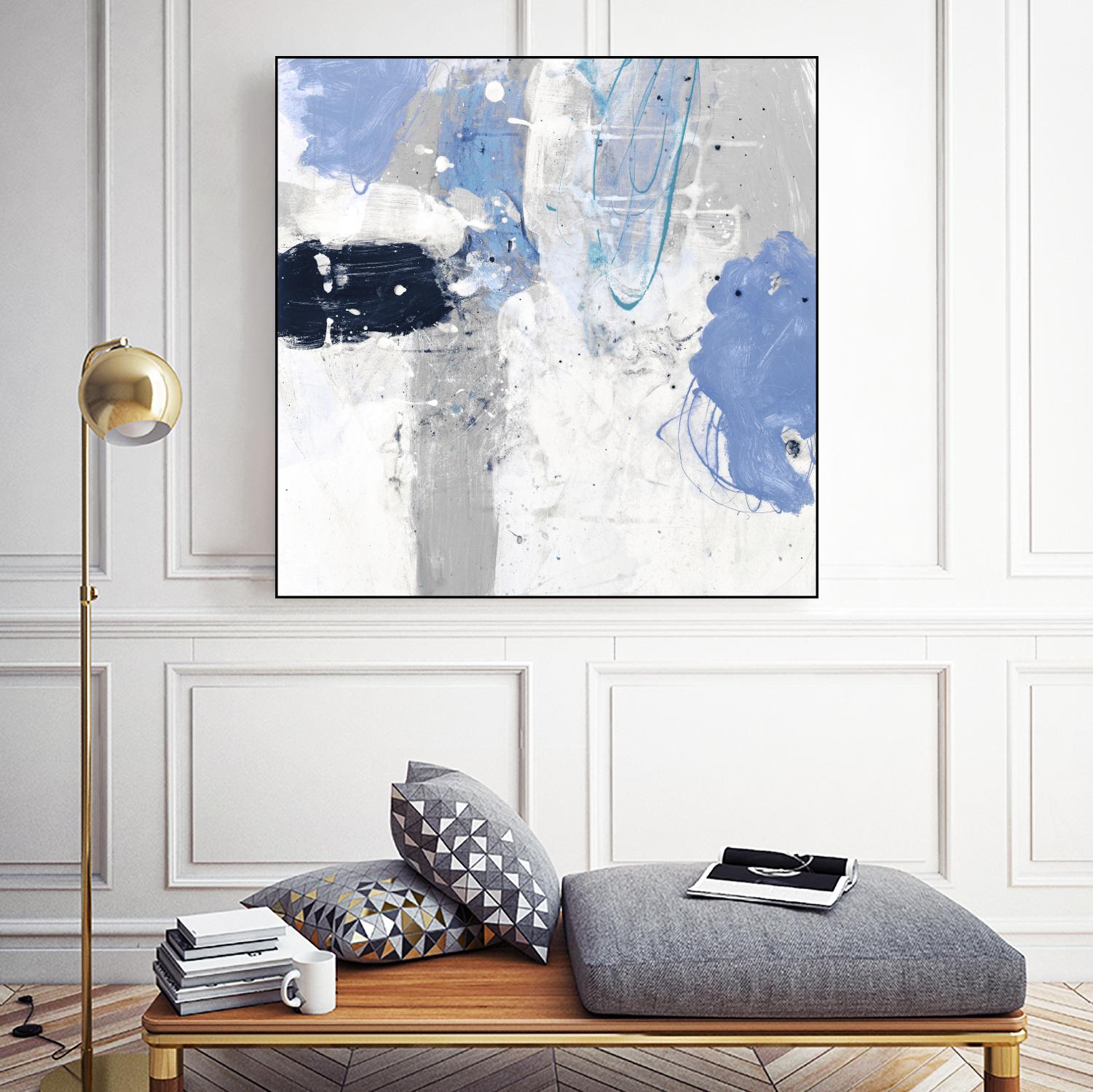 Interstellar C by JB Hall on GIANT ART - grey abstract