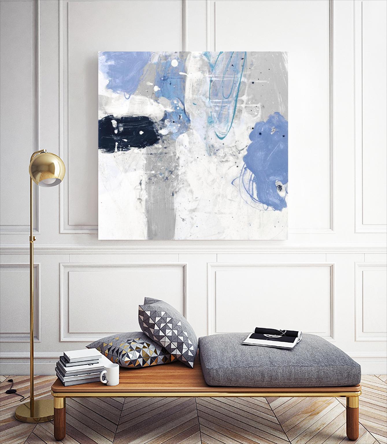 Interstellar C by JB Hall on GIANT ART - grey abstract