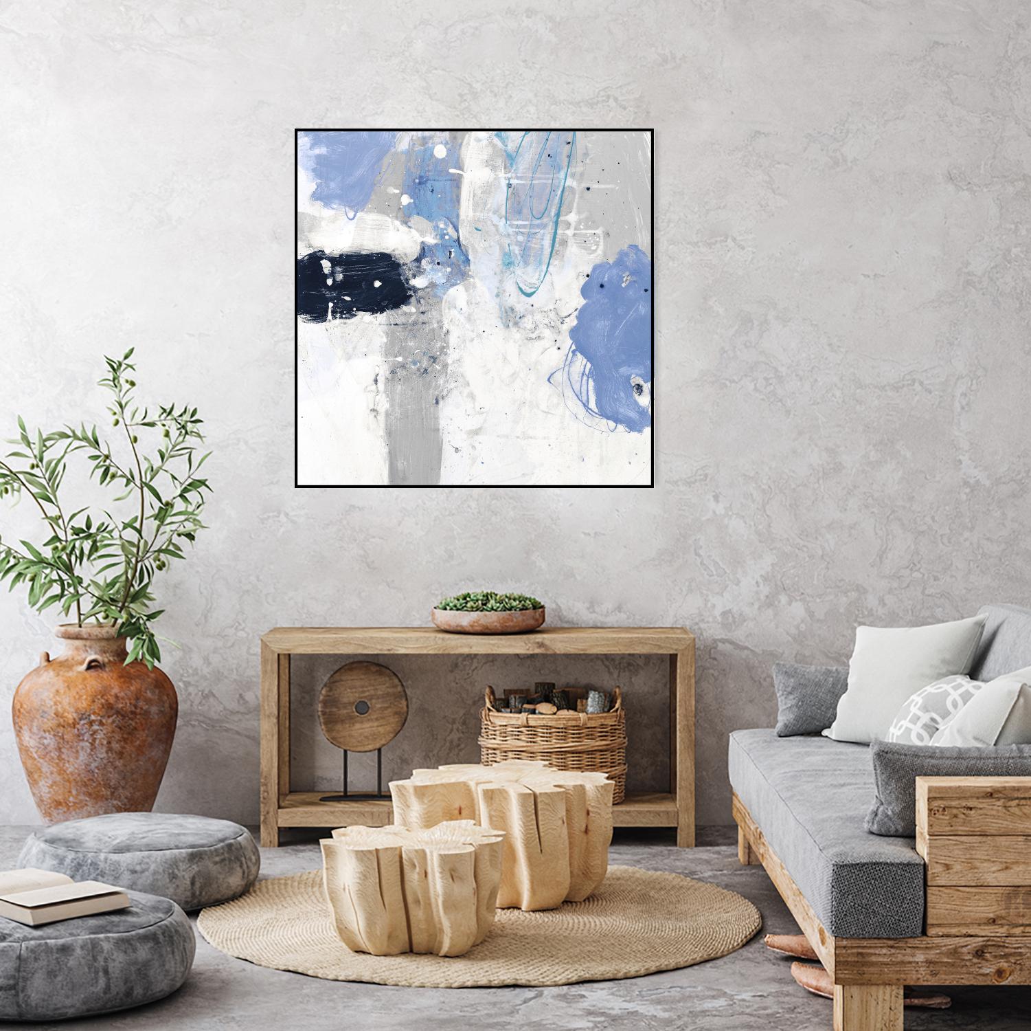 Interstellar C by JB Hall on GIANT ART - grey abstract