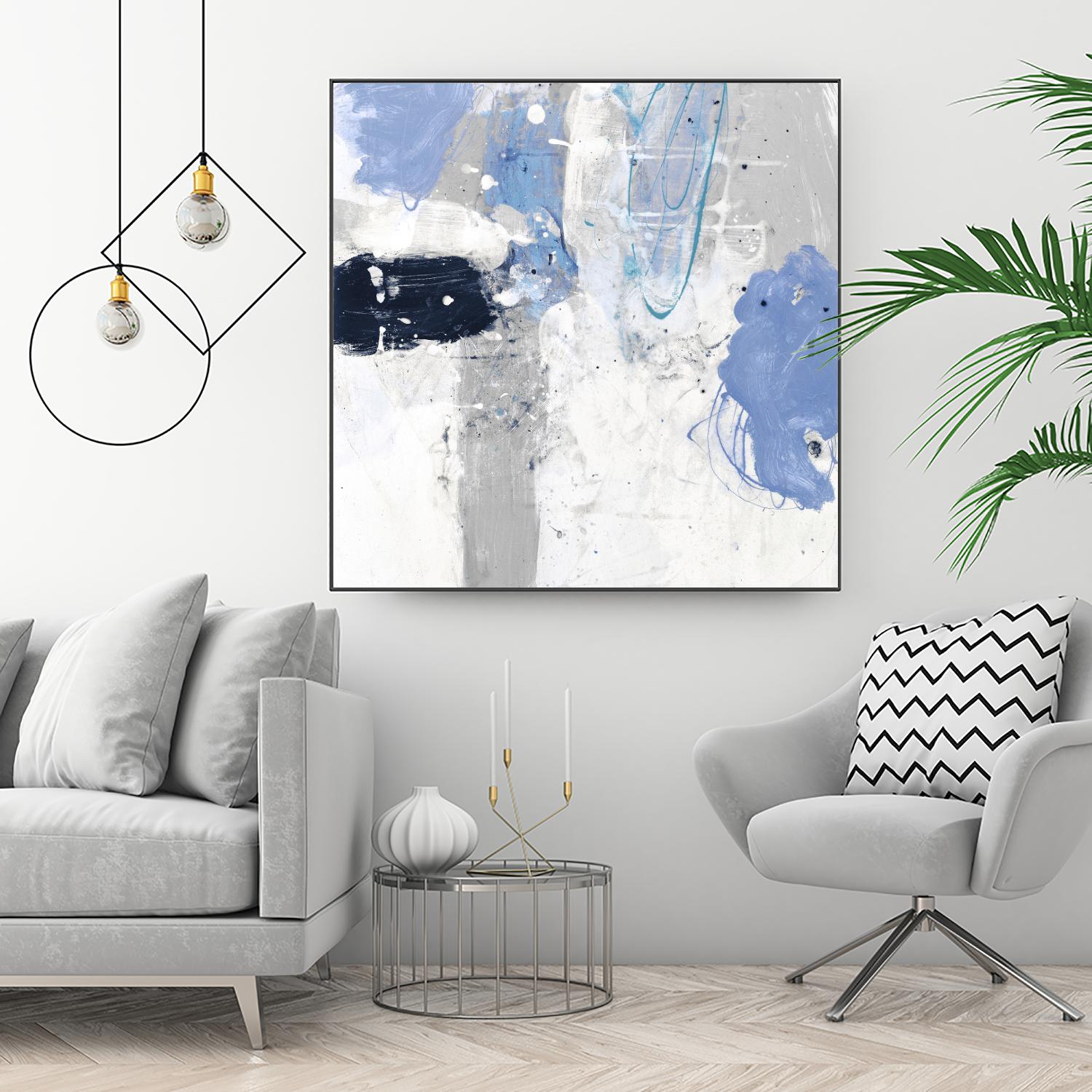 Interstellar C by JB Hall on GIANT ART - grey abstract