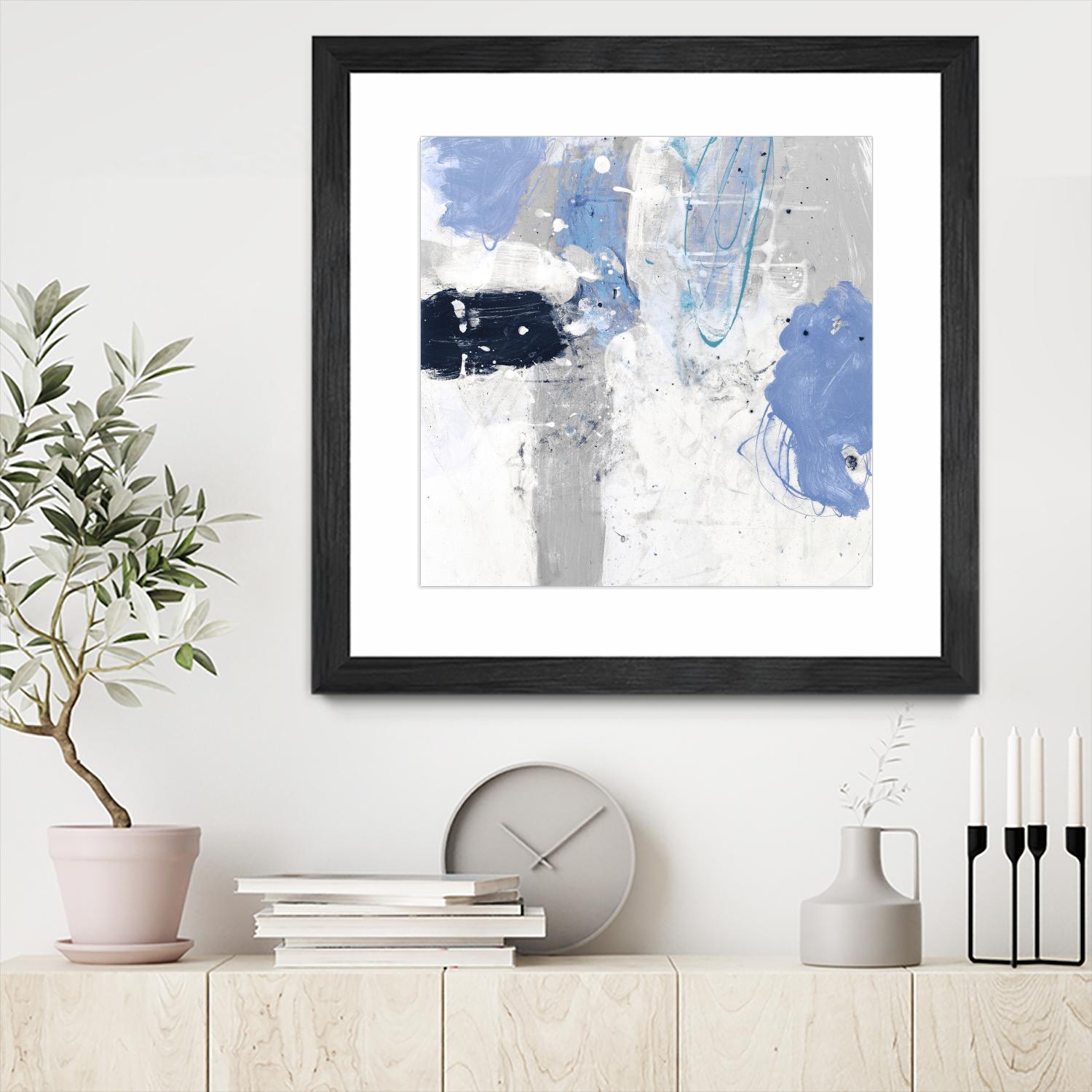 Interstellar C by JB Hall on GIANT ART - grey abstract