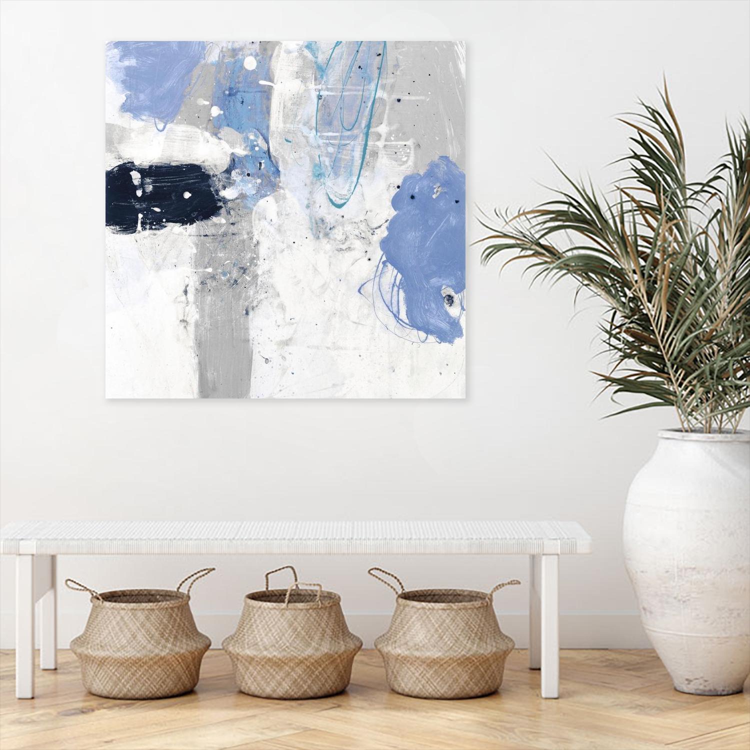 Interstellar C by JB Hall on GIANT ART - grey abstract