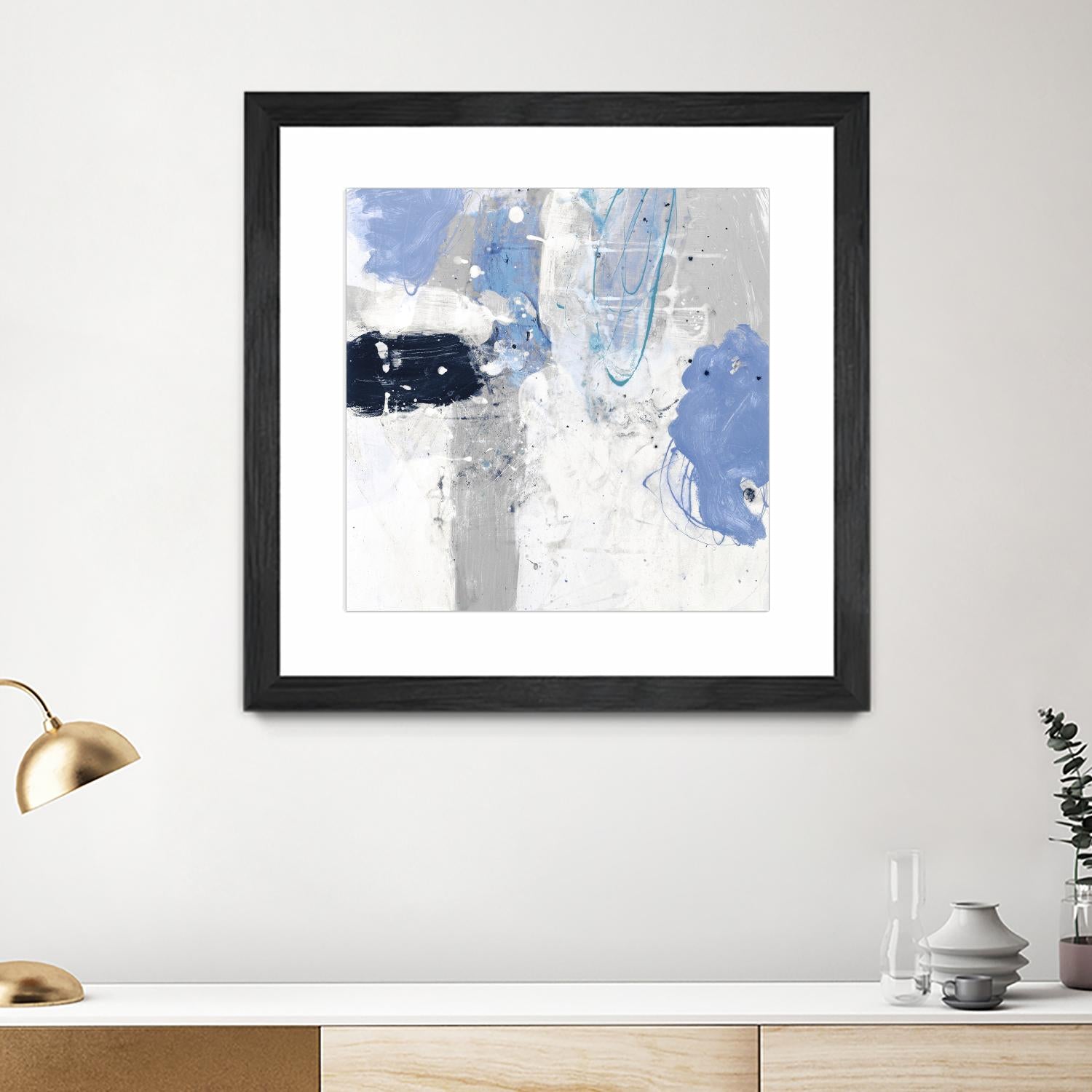 Interstellar C by JB Hall on GIANT ART - grey abstract