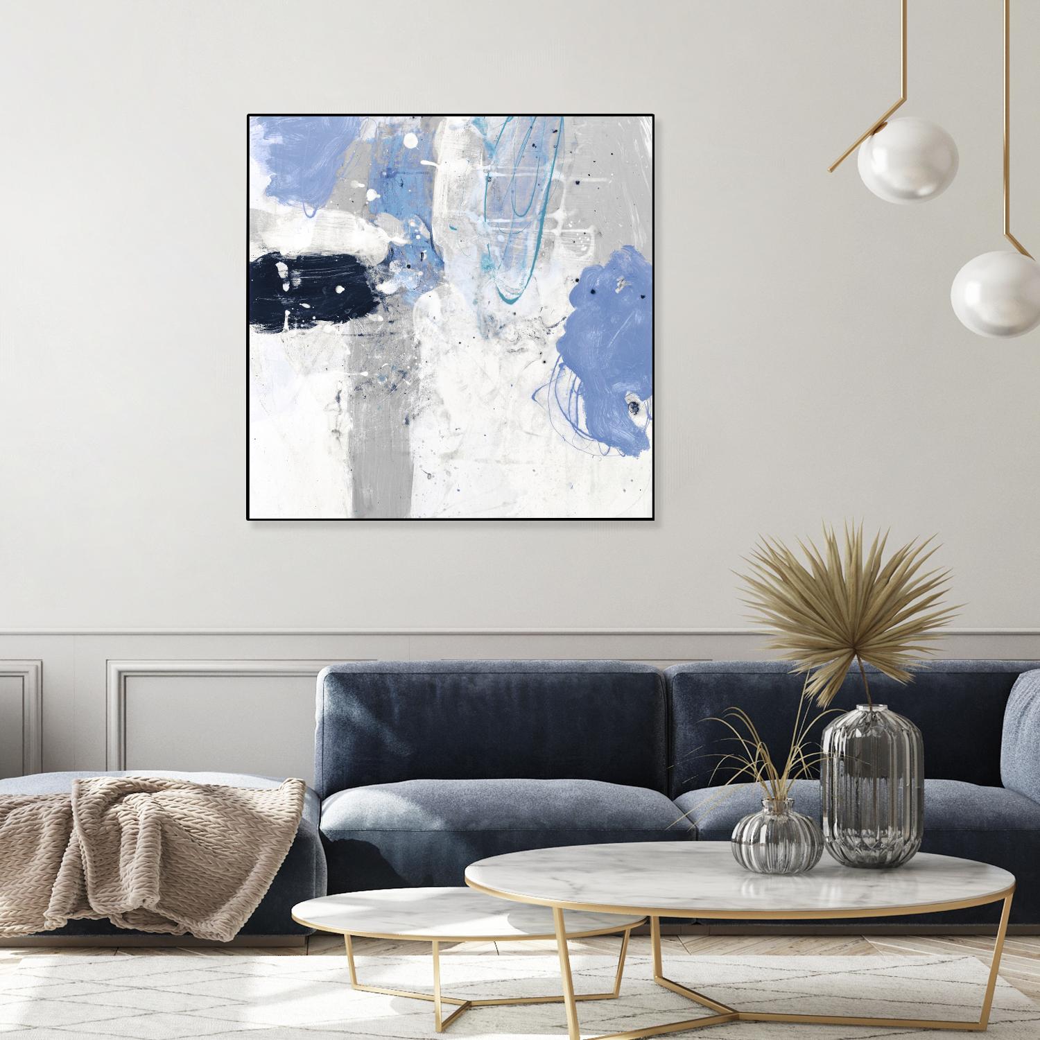 Interstellar C by JB Hall on GIANT ART - grey abstract