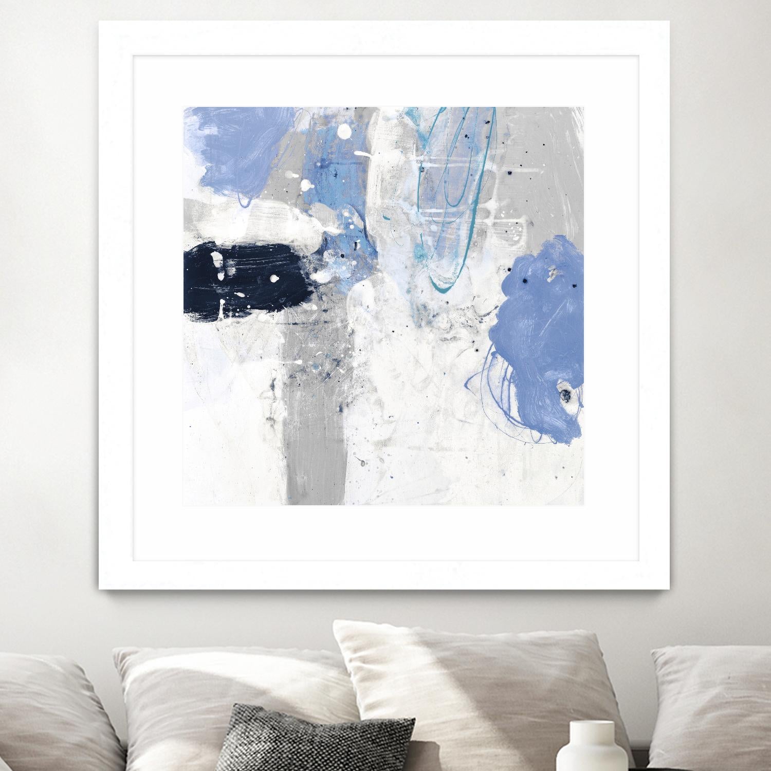 Interstellar C by JB Hall on GIANT ART - grey abstract