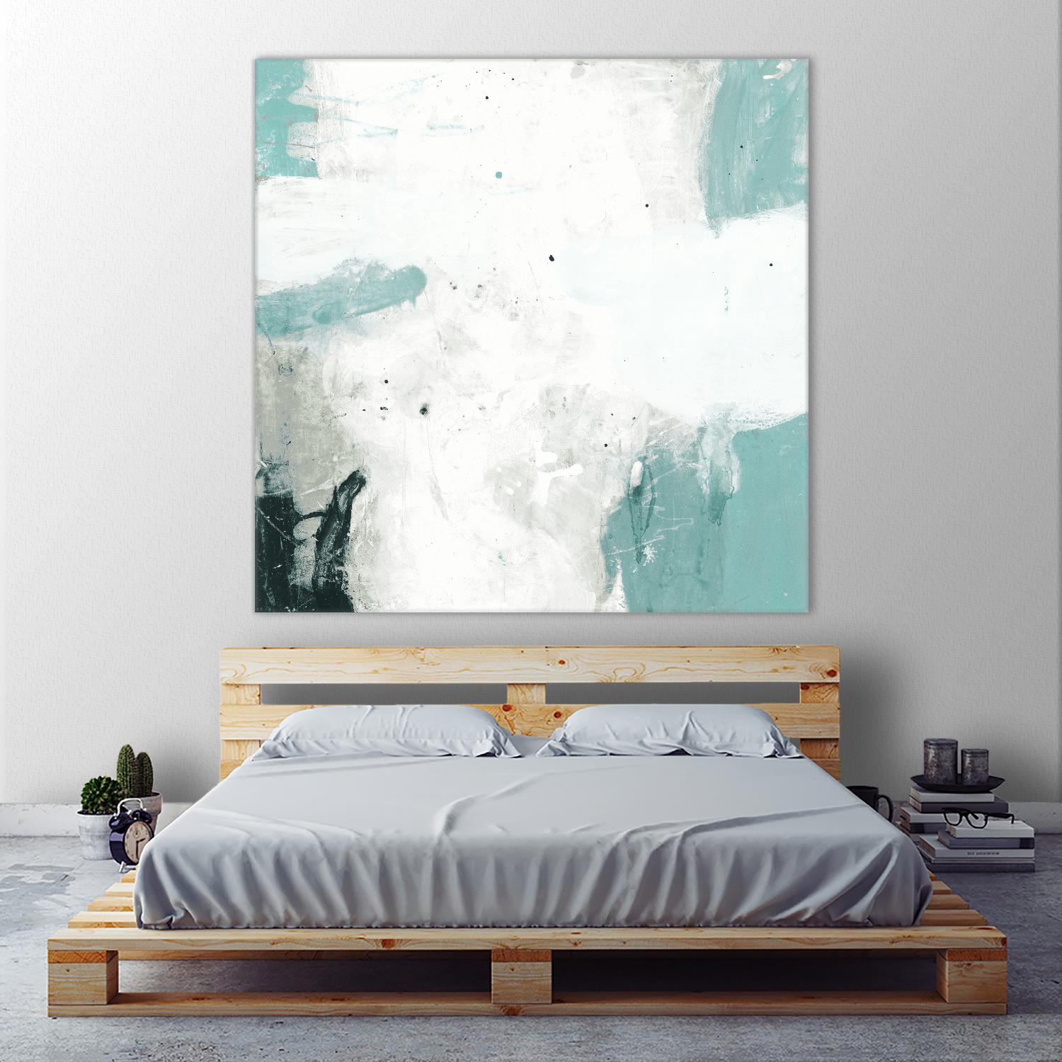 Interstellar F by JB Hall on GIANT ART - white abstract