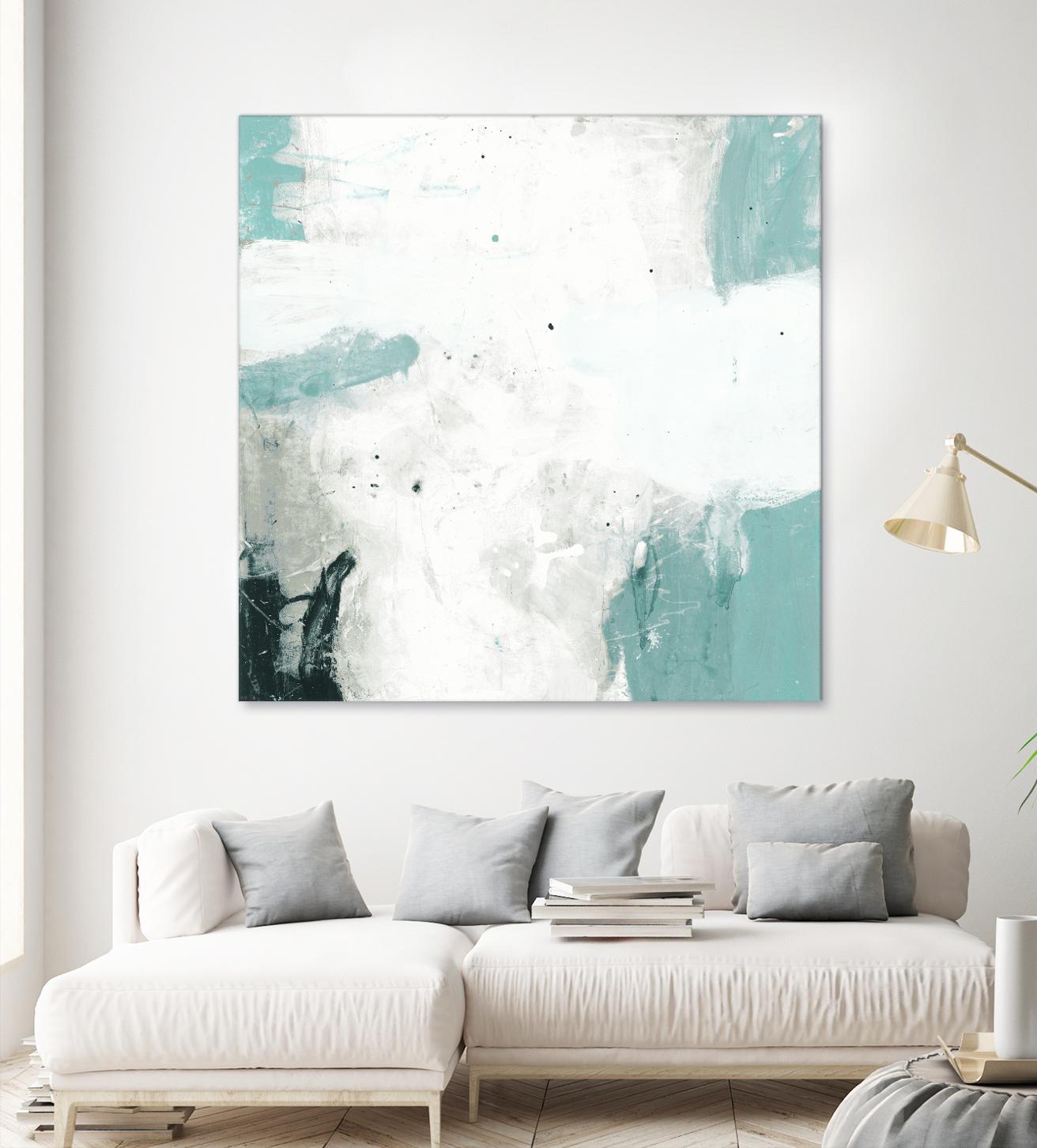 Interstellar F by JB Hall on GIANT ART - white abstract