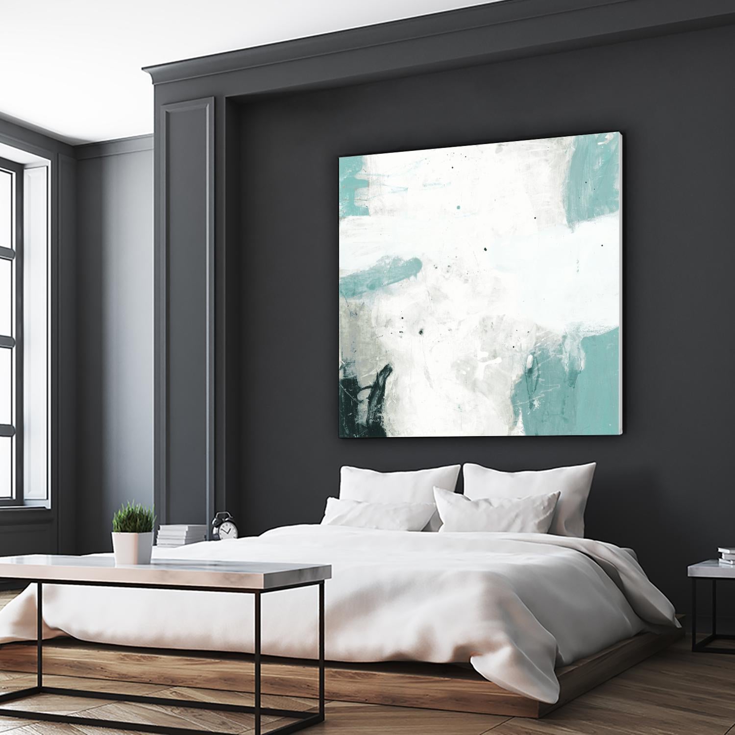 Interstellar F by JB Hall on GIANT ART - white abstract