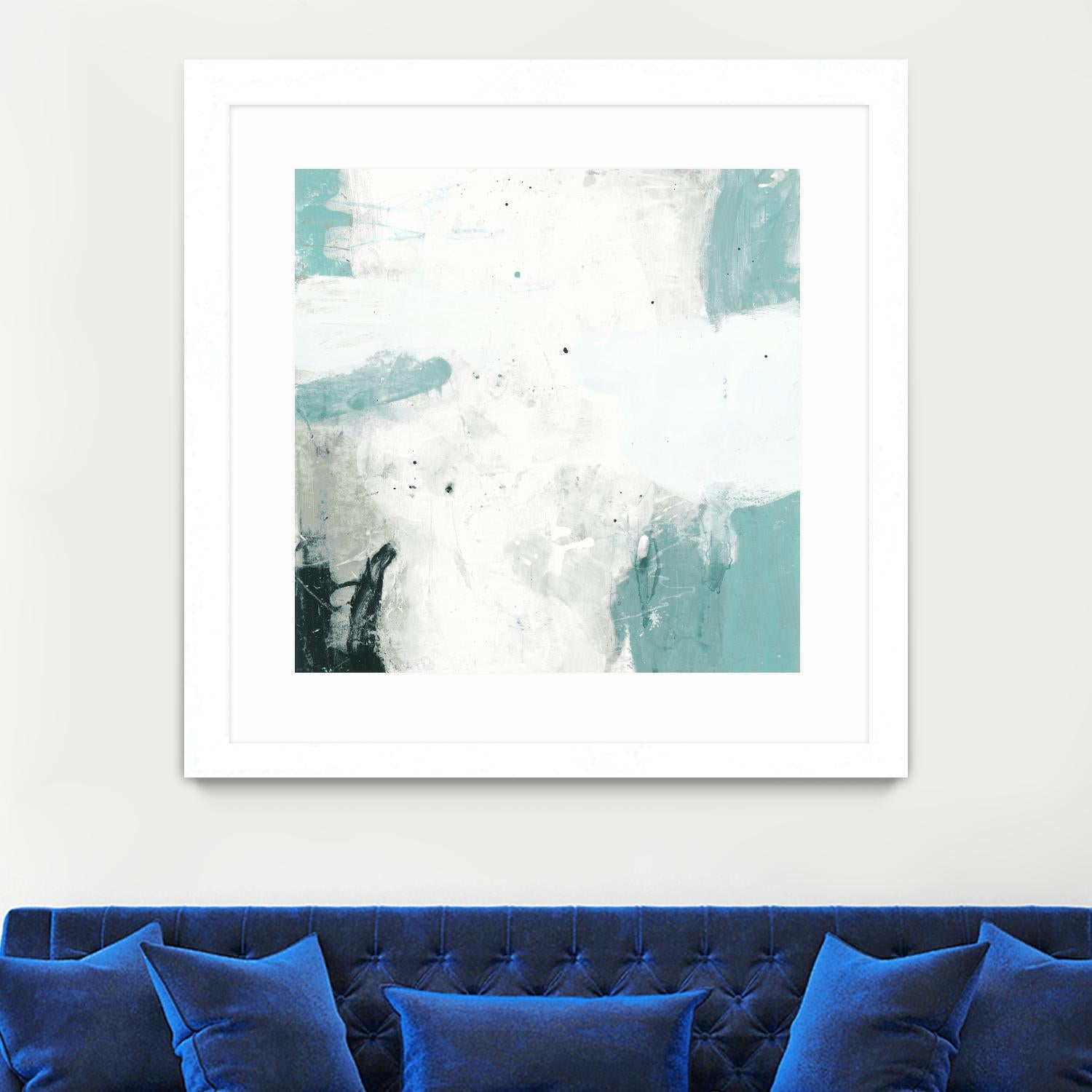 Interstellar F by JB Hall on GIANT ART - white abstract