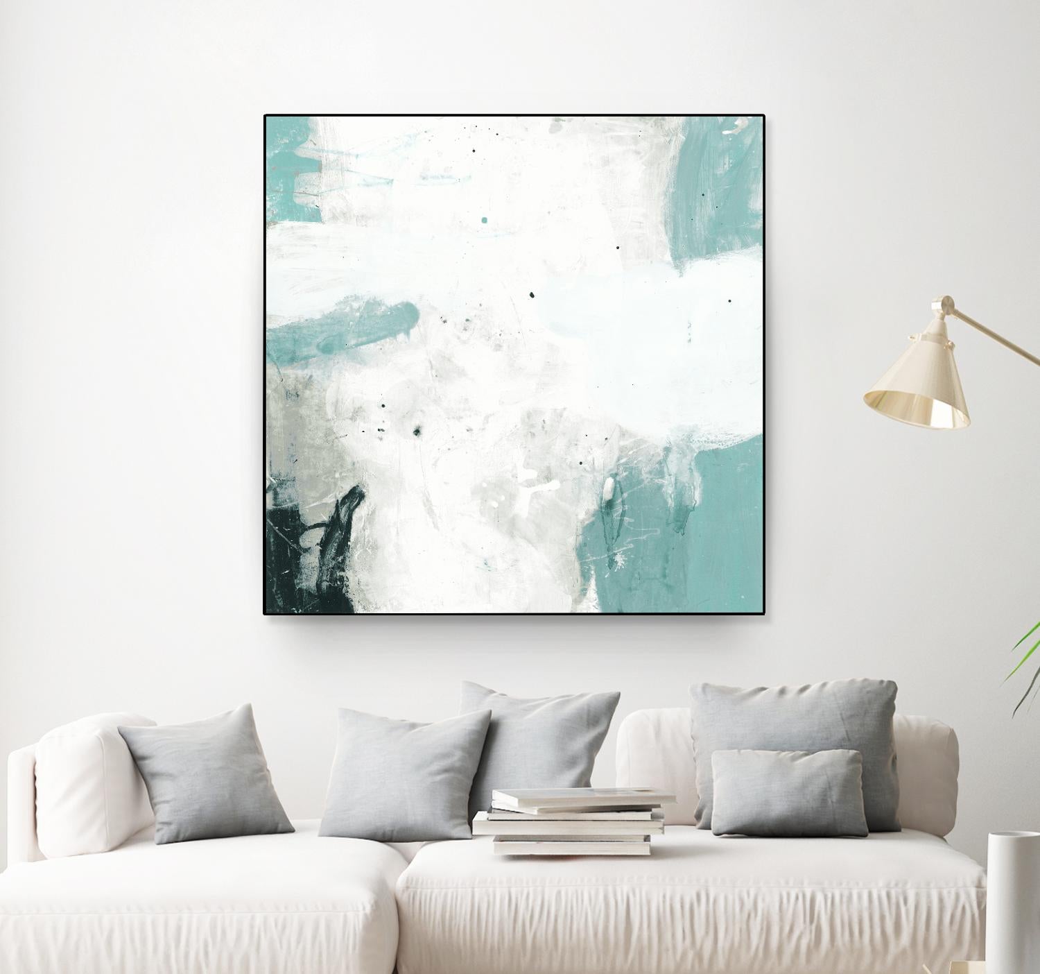 Interstellar F by JB Hall on GIANT ART - white abstract
