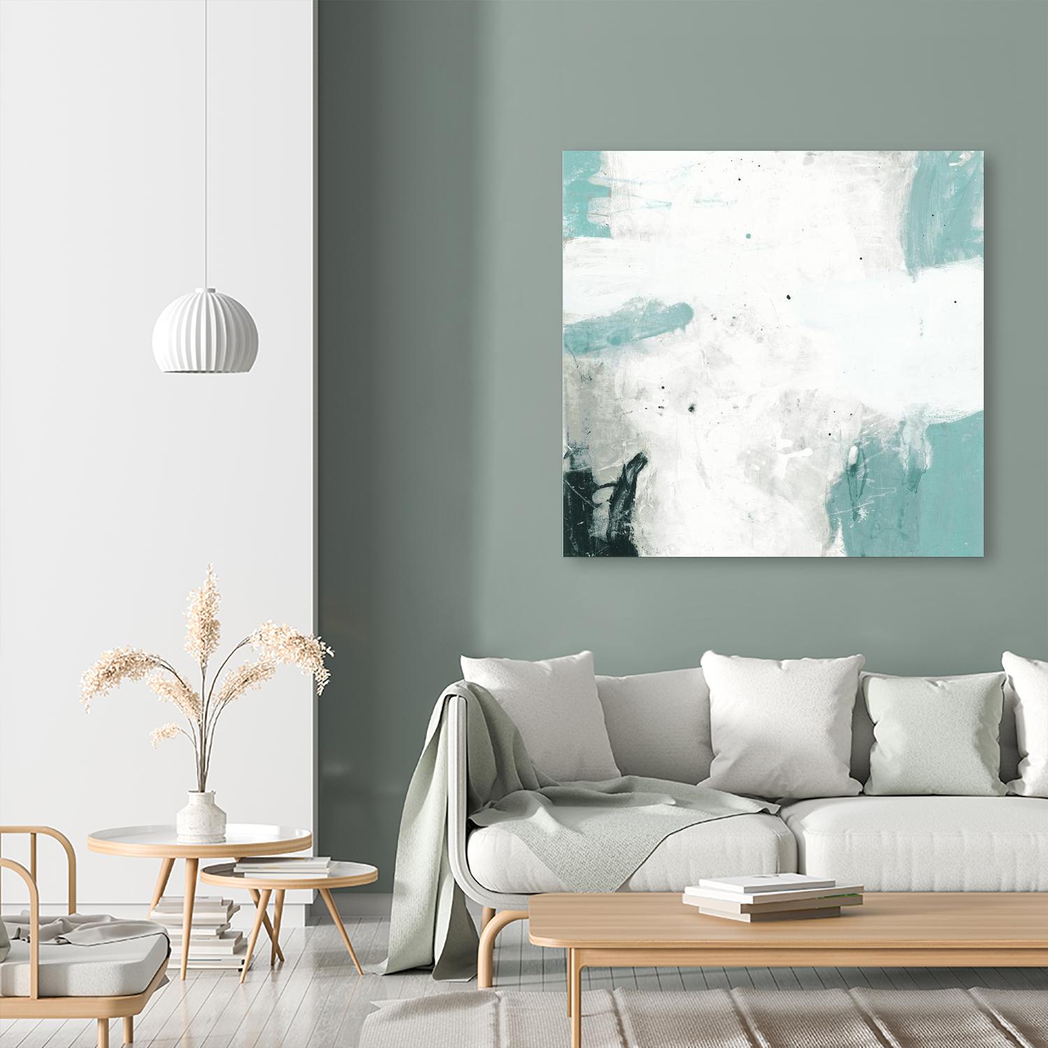 Interstellar F by JB Hall on GIANT ART - white abstract