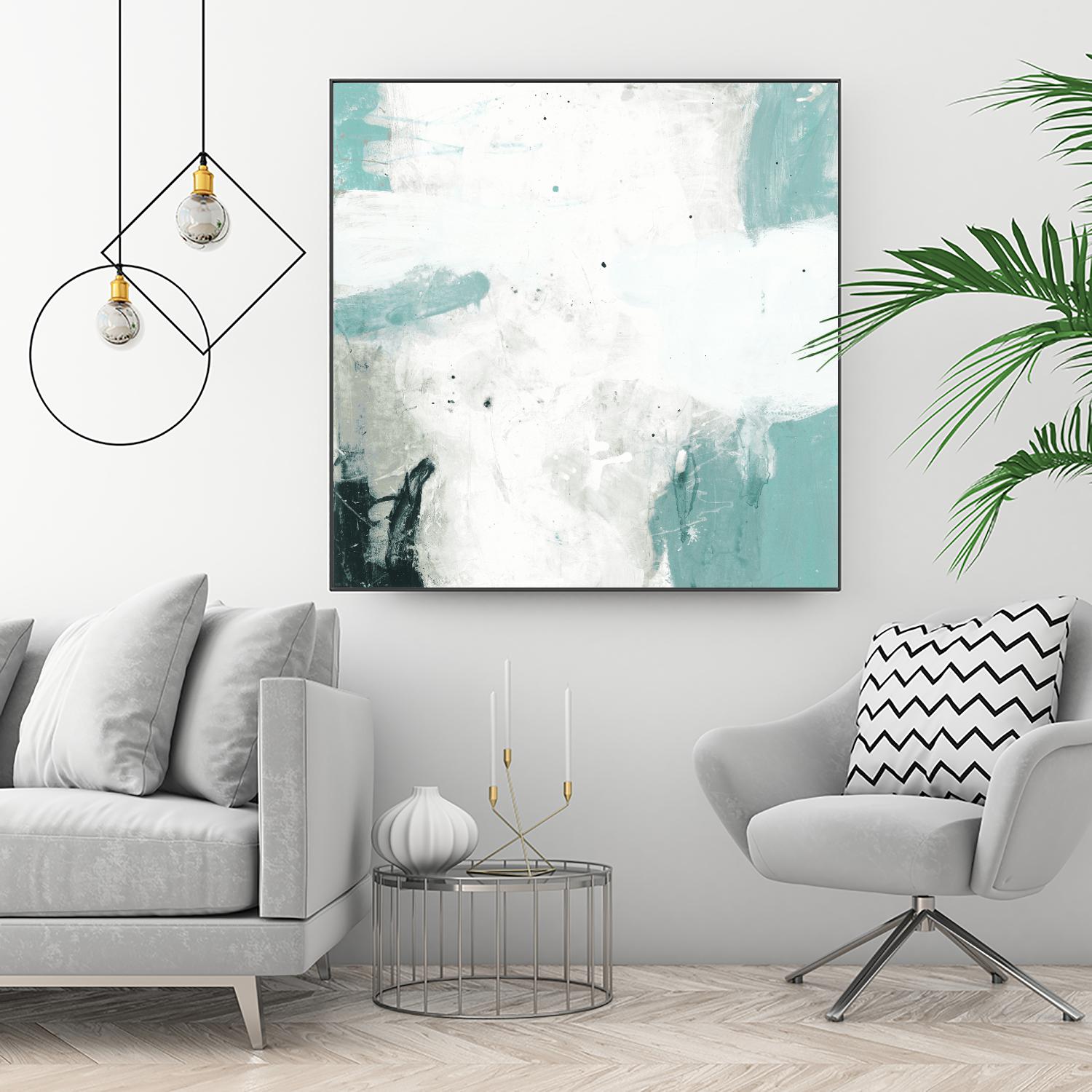 Interstellar F by JB Hall on GIANT ART - white abstract