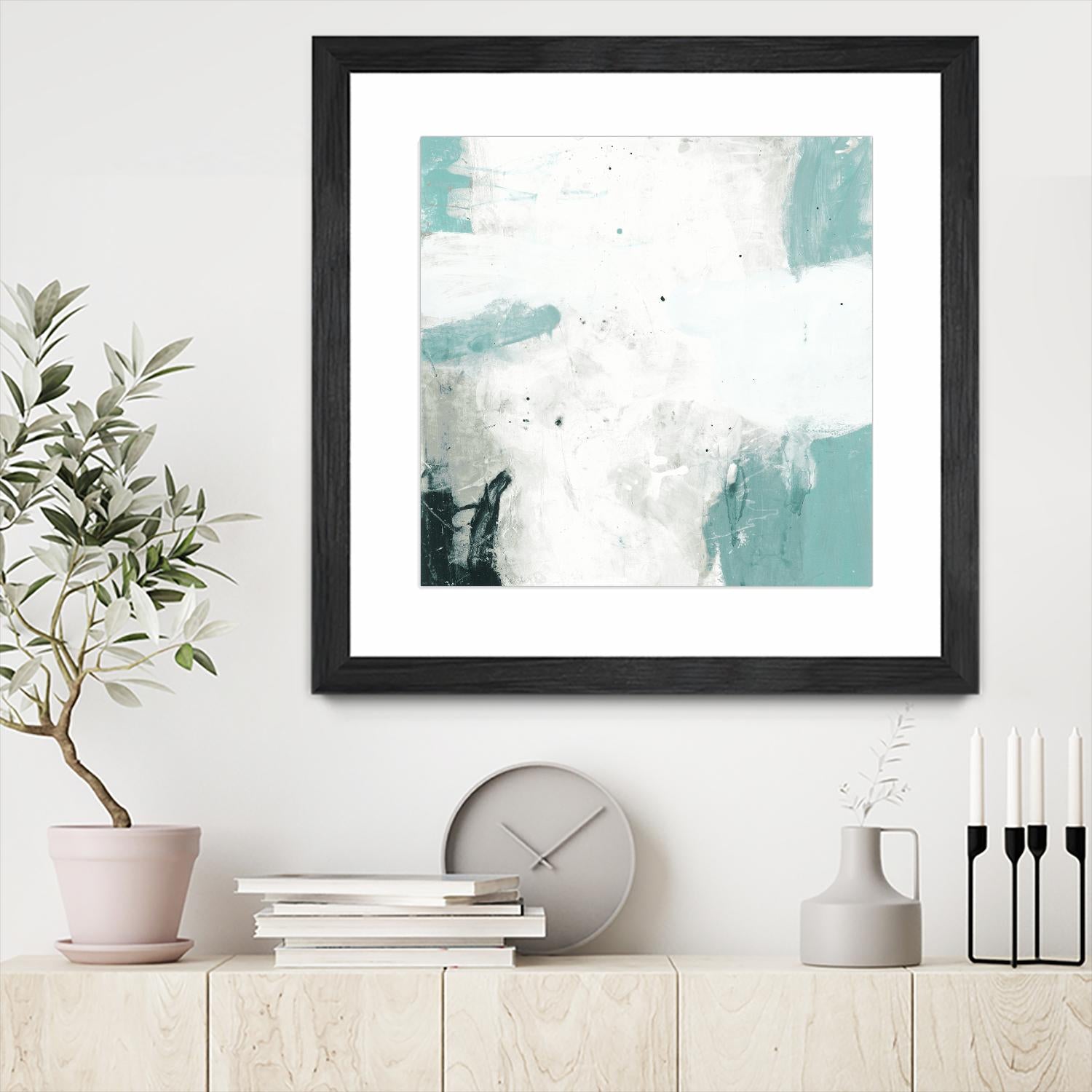 Interstellar F by JB Hall on GIANT ART - white abstract