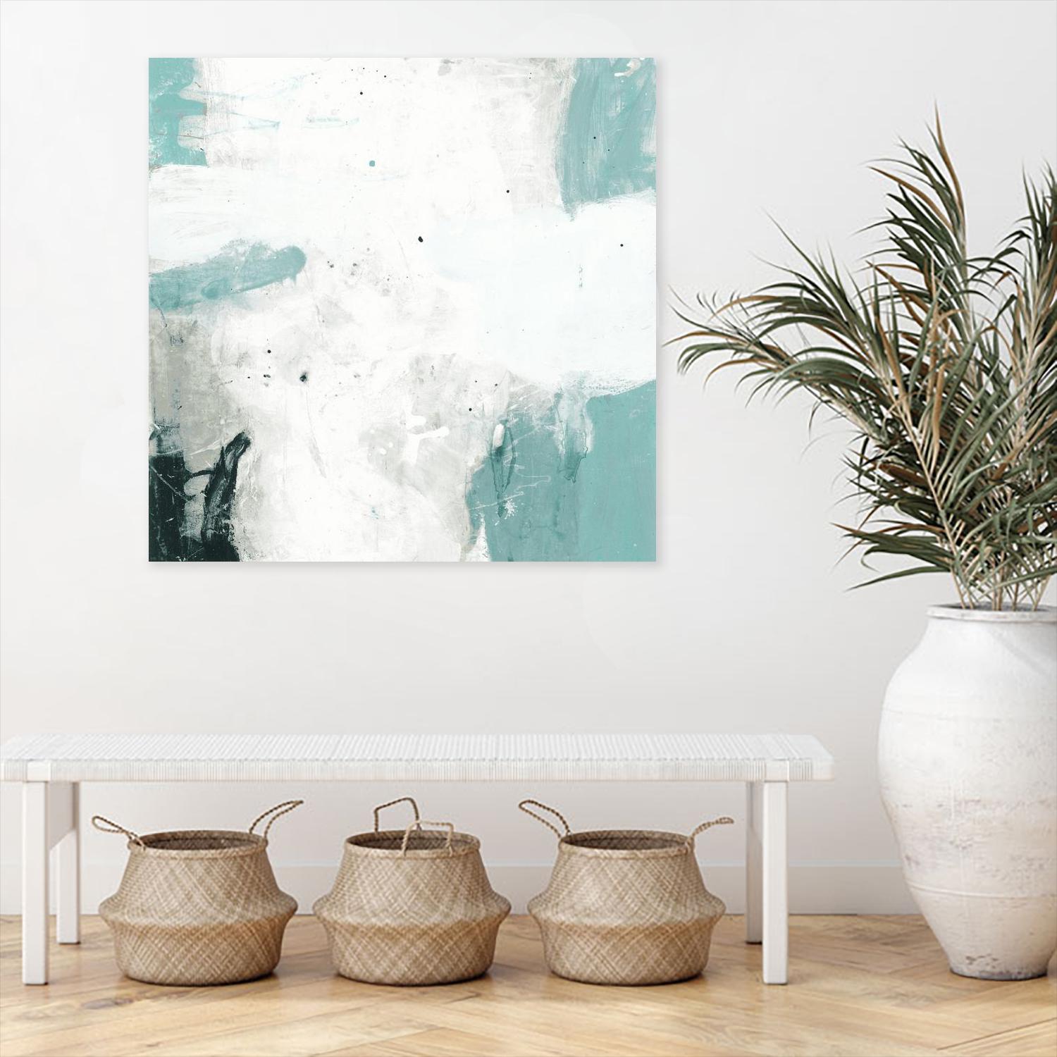 Interstellar F by JB Hall on GIANT ART - white abstract