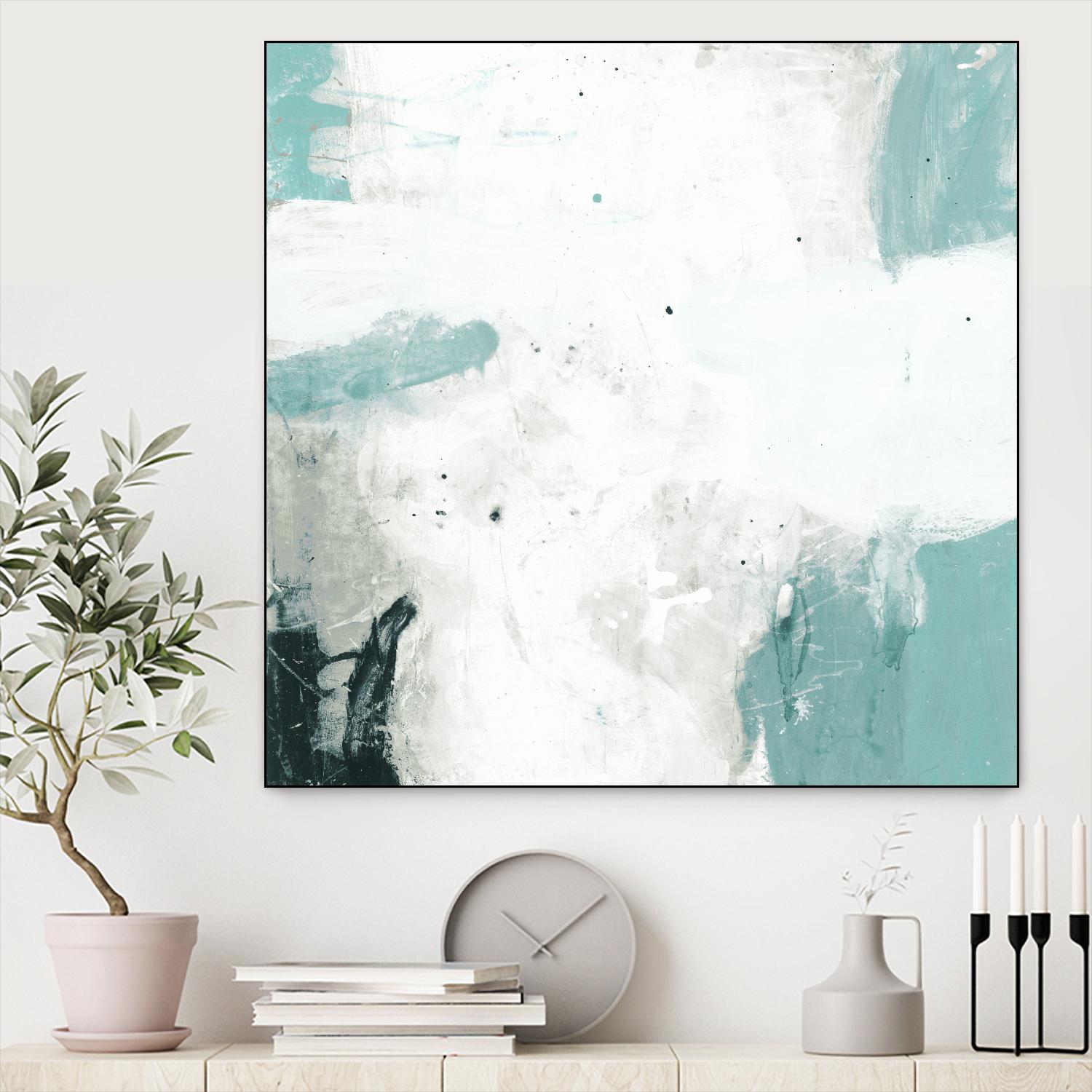 Interstellar F by JB Hall on GIANT ART - white abstract