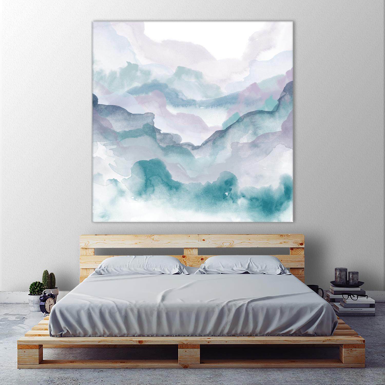 Interstellar J by JB Hall on GIANT ART - purple abstract