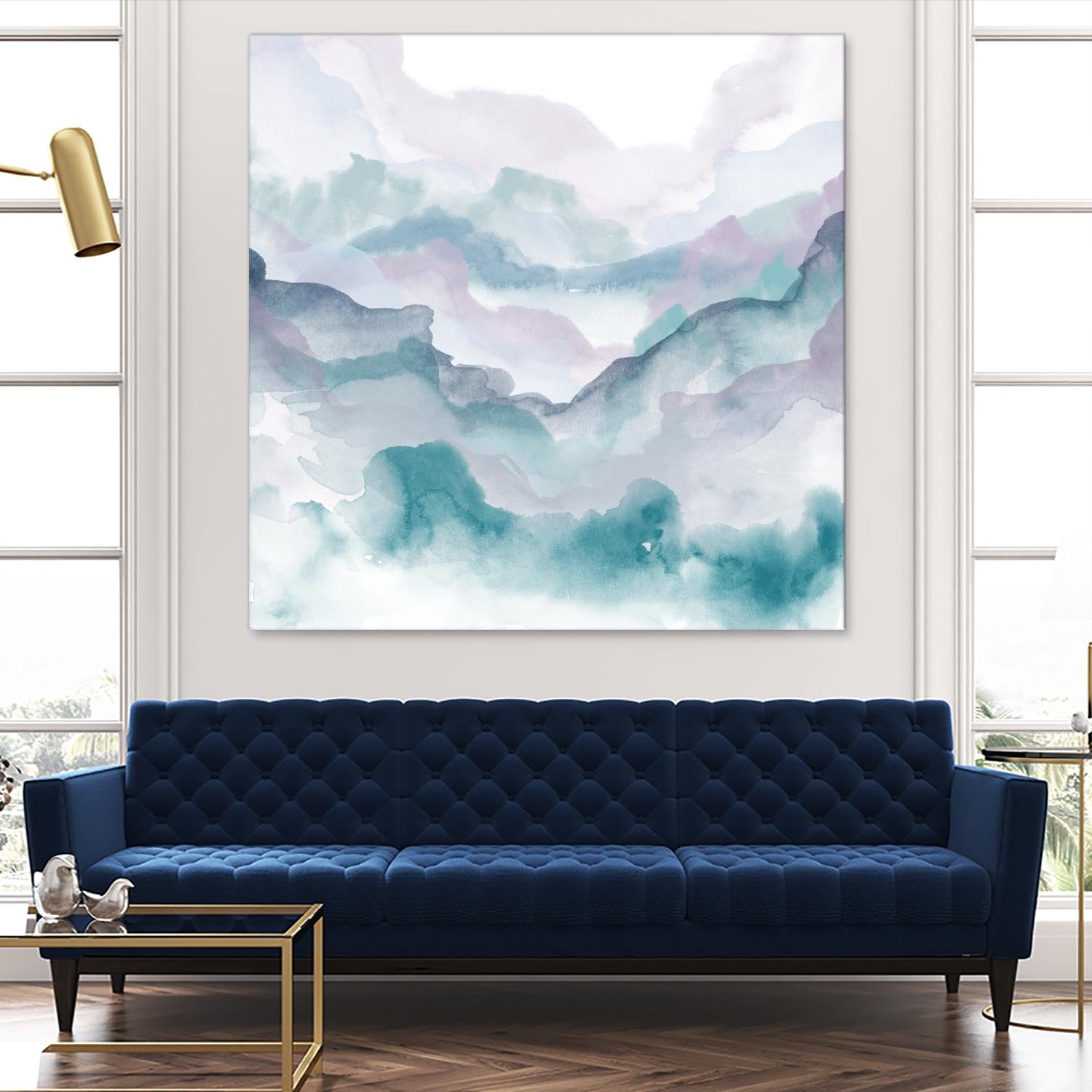 Interstellar J by JB Hall on GIANT ART - purple abstract