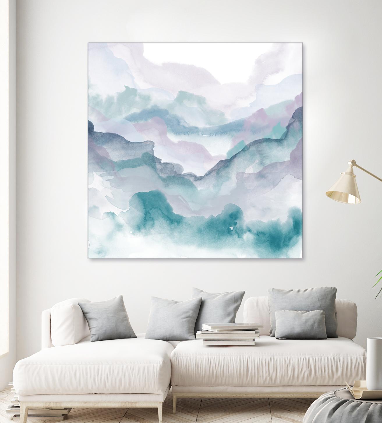 Interstellar J by JB Hall on GIANT ART - purple abstract