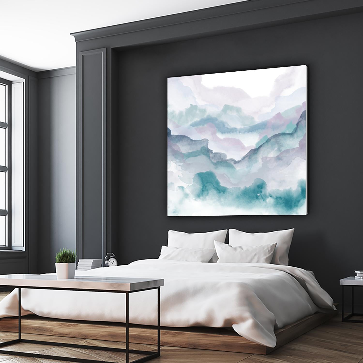 Interstellar J by JB Hall on GIANT ART - purple abstract