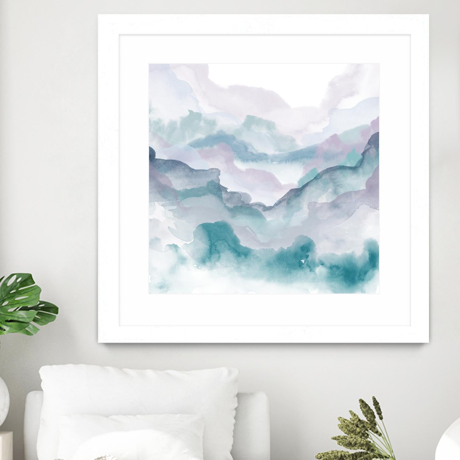 Interstellar J by JB Hall on GIANT ART - purple abstract