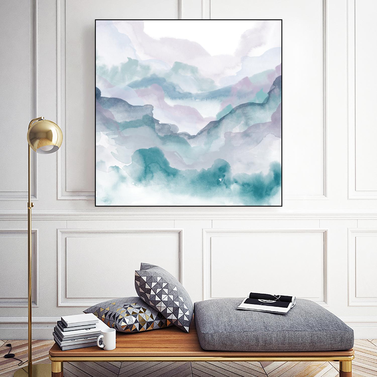 Interstellar J by JB Hall on GIANT ART - purple abstract