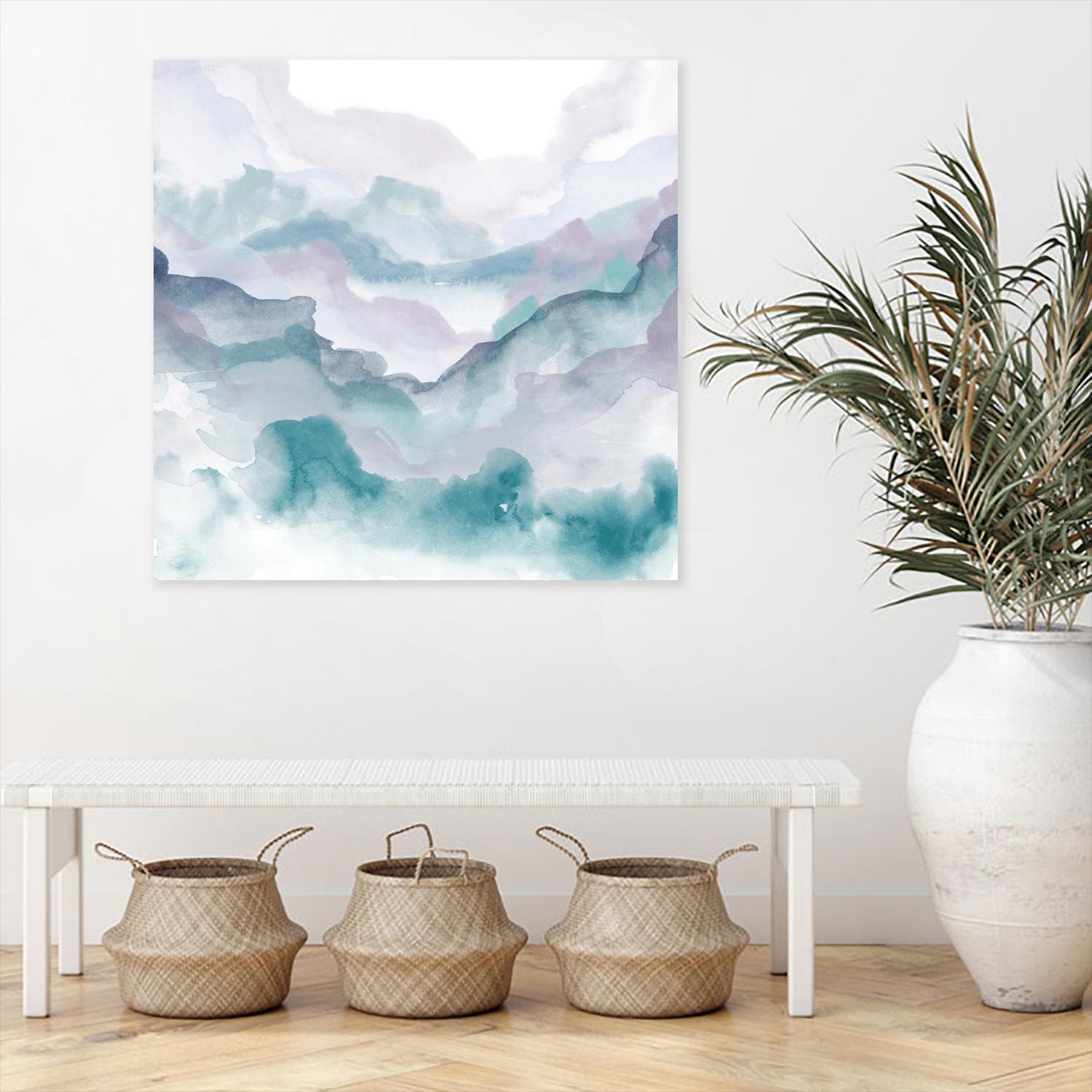 Interstellar J by JB Hall on GIANT ART - purple abstract